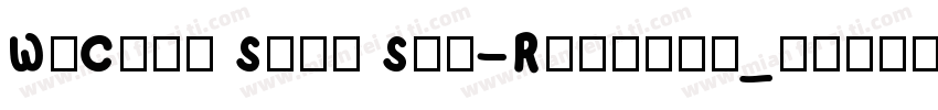 WeChat Sans Std-Regular_mianfeiziti字体转换